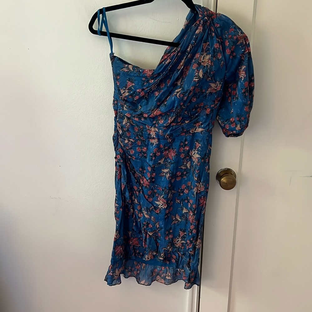 Isabel Etoile Marant Esther one shoulder dress